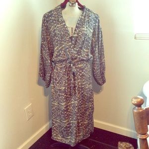 Long Gorgeous Silk Robe!